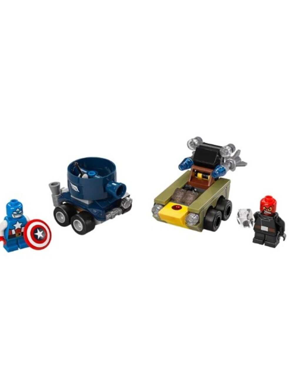 Lego set 76065 | Super Heroes - Mighty Micros: Captain America vs. Red Sku
